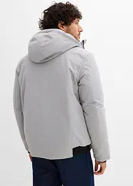 Blouson d’hiver à capuche et détails sportifs, bonprix