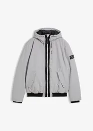 Blouson d’hiver à capuche et détails sportifs, bonprix