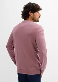 Pull doux en fine maille de coton majoritaire, bonprix