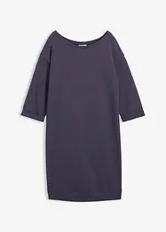 Robe sweat manches 3/4, intérieur gratté doux, bonprix