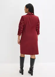 Robe blazer avec manches en dentelle, bonprix