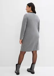 Robes en jersey à col V, bonprix