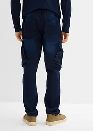 Jogger droit effet jean, regular, bonprix