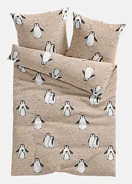 Parure de lit motif pingouins, bonprix