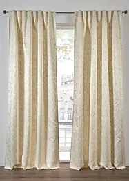 Rideau panneau en tissu brillant, aussi en XXL (1 pce), bonprix