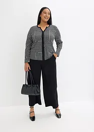 T-shirt manches longues en viscose mélangée, bonprix