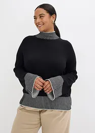 Pull à col montant, bonprix