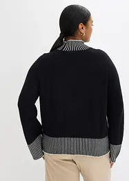 Pull à col montant, bonprix