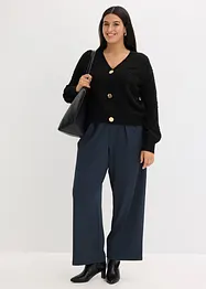 Gilet en maille texturée, bonprix