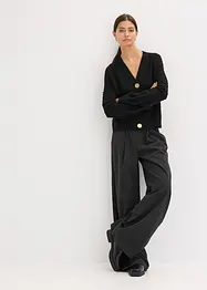 Gilet en maille texturée, bonprix