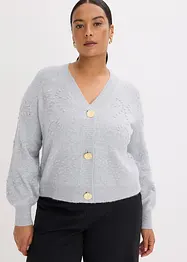 Gilet en maille texturée, bonprix