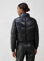 Doudoune en cuir d’agneau nappa, bonprix