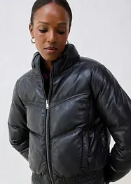 Doudoune en cuir d’agneau nappa, bonprix