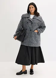 Manteau court aspect chiné, bonprix