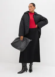 T-shirt côtelé à fronces, bonprix