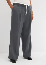 Pantalon large en viscose mélangée, bonprix