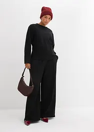 Pantalon en Punto di Roma, bonprix