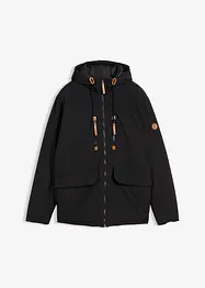Parka d’hiver à capuche et détails enduits, bonprix