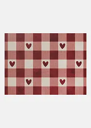 Paillasson motif cœurs, bonprix