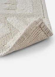 Tapis de bain à motif en relief, bonprix