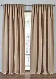 Rideau occultant, envers enduit, aussi en XXL (1 pce), bonprix