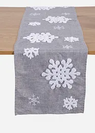 Chemin de table avec flocons de neige en relief, bonprix