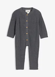 Combinaison en maille 100% coton, bonprix