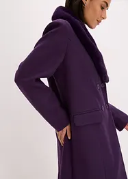 Manteau à col amovible, bonprix