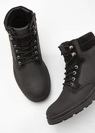 Boots lacées en cuir Camel Active, Camel Active