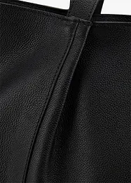 Cabas en cuir, bonprix