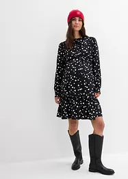 Robe de grossesse et d’allaitement 100% viscose à imprimé cœurs, bonprix