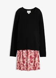 Robe de grossesse et d’allaitement en coton et viscose, bonprix