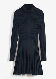 Robe en maille à col roulé, bonprix