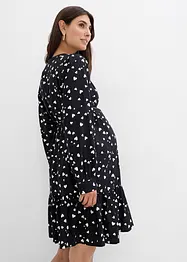 Robe de grossesse et d’allaitement 100% viscose à imprimé cœurs, bonprix