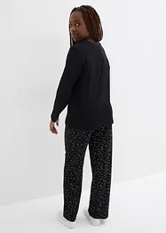 Pyjama doux à imprimé brillant, bonprix