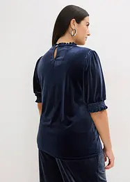 T-shirt avec du velours doux, bonprix