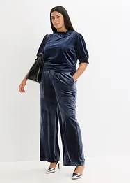 T-shirt avec du velours doux, bonprix