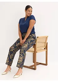 Pantalon jacquard, bonprix