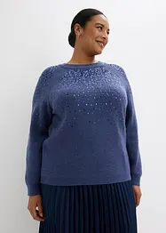 Pull à sequins, bonprix