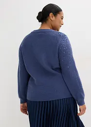 Pull à sequins, bonprix