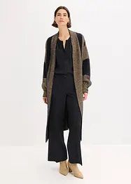 Gilet long en maille, bonprix