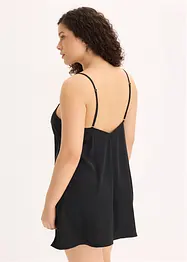 Négligé de satin à fil brillant, bonprix