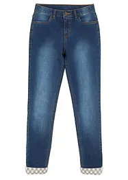 Jean thermo fille avec doublure en flanelle, bonprix