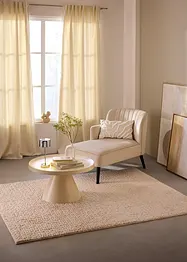 Rideau opaque en velours chenille doux (1 pce), bonprix