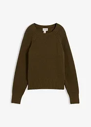 Pull en laine, bonprix