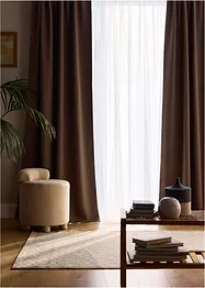 Rideau opaque texturé (1 pce), bonprix