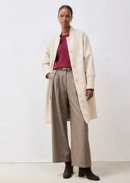 Manteau à empiècement en maille, bonprix