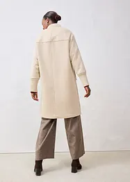 Manteau à empiècement en maille, bonprix
