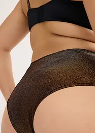 Slip Maxi brésilien en matière brillante, bonprix