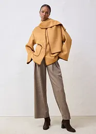 Veste à broderie décorative (ens. 2 pces avec écharpe), bonprix